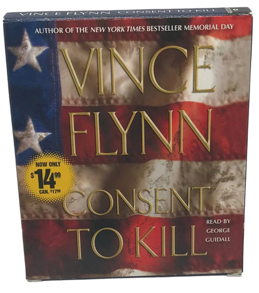 AUDIO BOOK ON CD - VINCE FLYNN - Consent to Kill