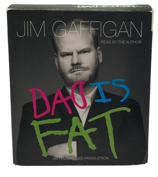 AUDIO BOOK ON CD - JIM GAFFIGAN - My Dad is Fat