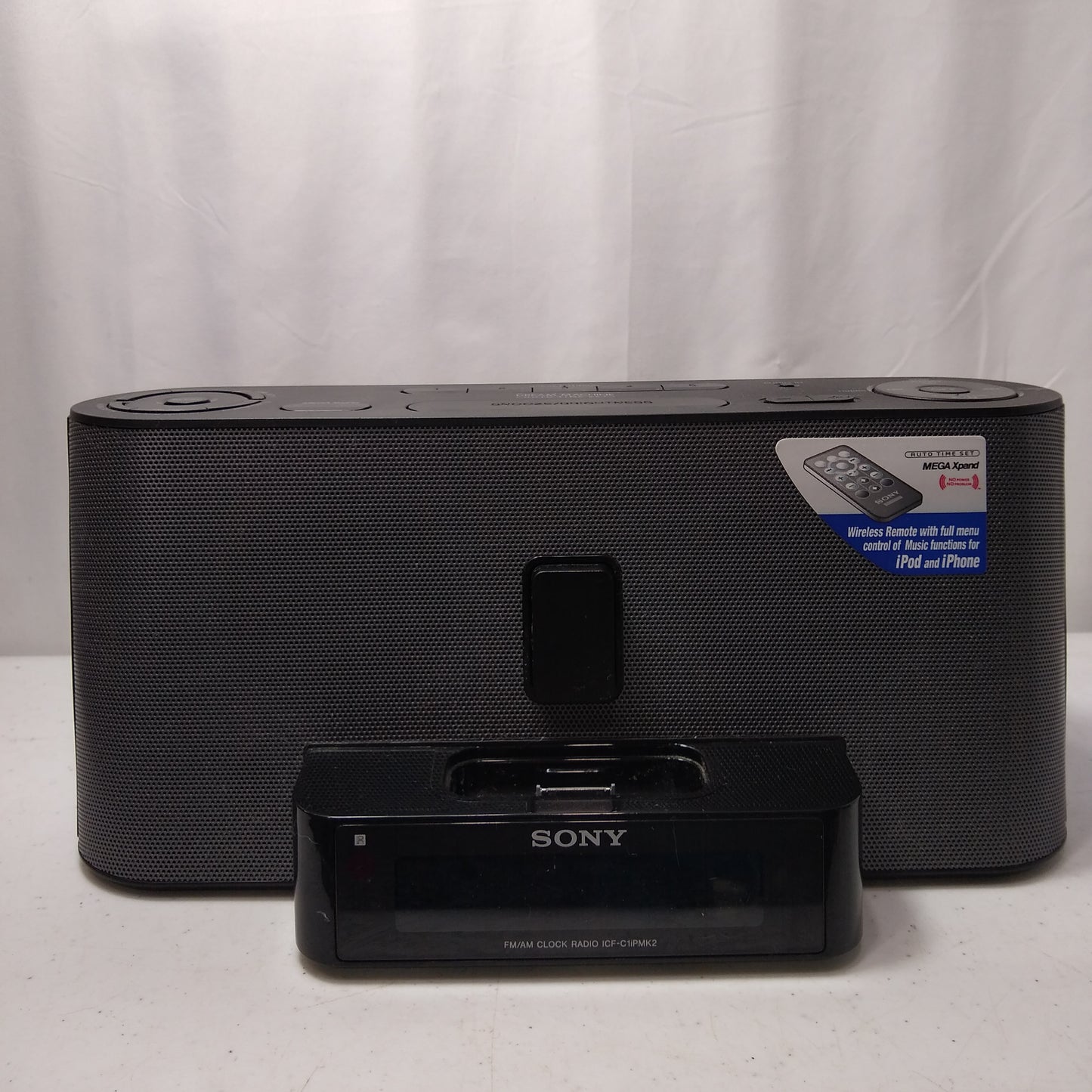 Sony Dream Machine Alarm Clock Radio TESTED FOR POWER