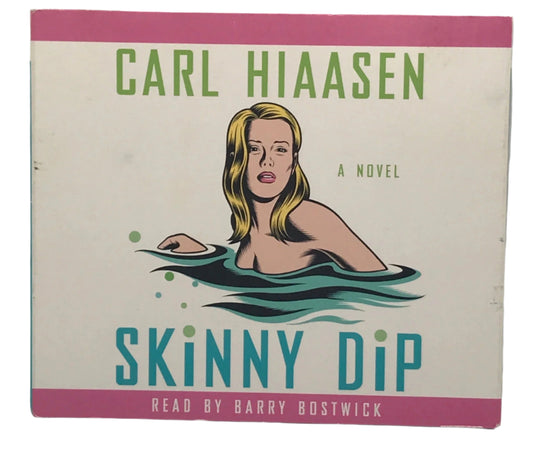 AUDIO BOOK ON CD - CARL HIAASEN - Skinny Dip