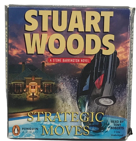 AUDIO BOOK ON CD - STUART WOODS - Strategic Moves