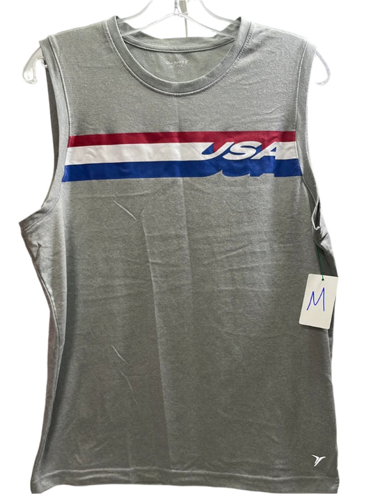 Old navy Active Sleeveless Tee USA Gray Mens M