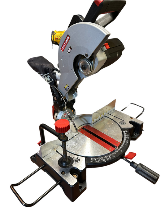 Fully Tested - Craftsman 10" Compound Miter Saw no blade with Laser Trac