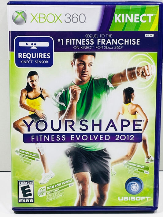 Xbox 360 Kinect Your Shape Fitness Evolved 2012