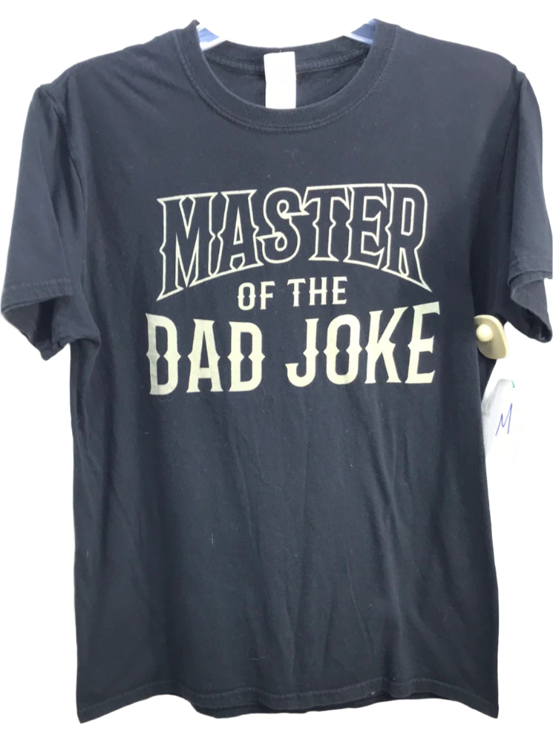 Master of the Dad Joke Graphic Tee Black Mens M