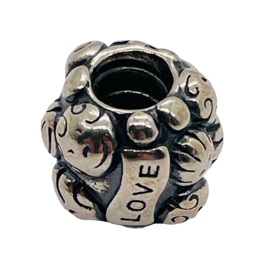 Sterling Silver 925 PANDORA BEAD Love / Family