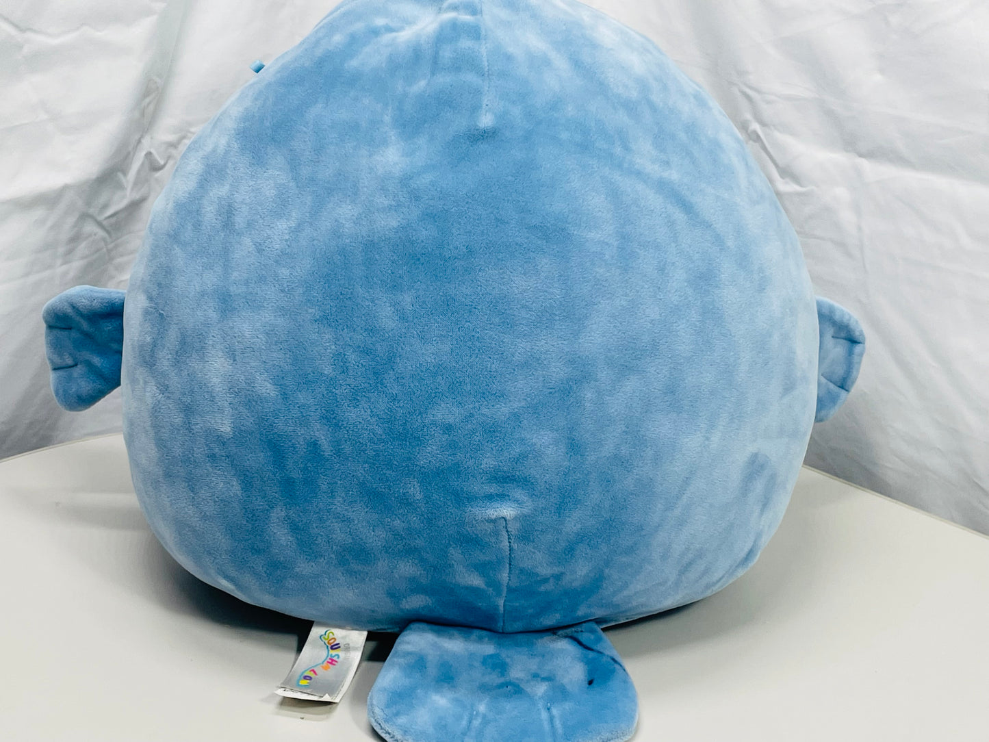 Squishmallows 12" Maeve Blue Manatee LT WEAR / STAINING Freshly Laundered