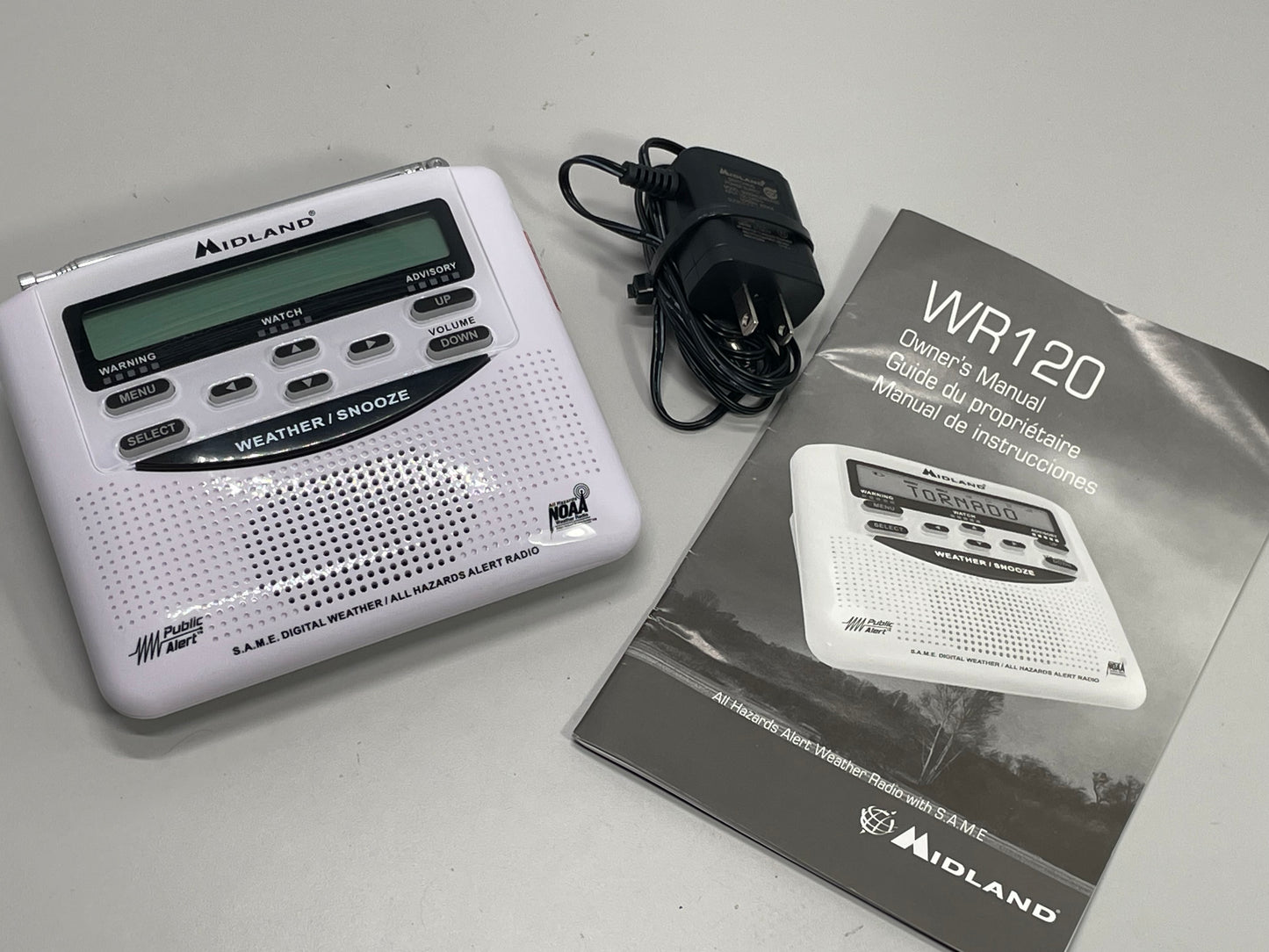 FULLY TESTED Midland Public Alert  NOAA Weather Radio