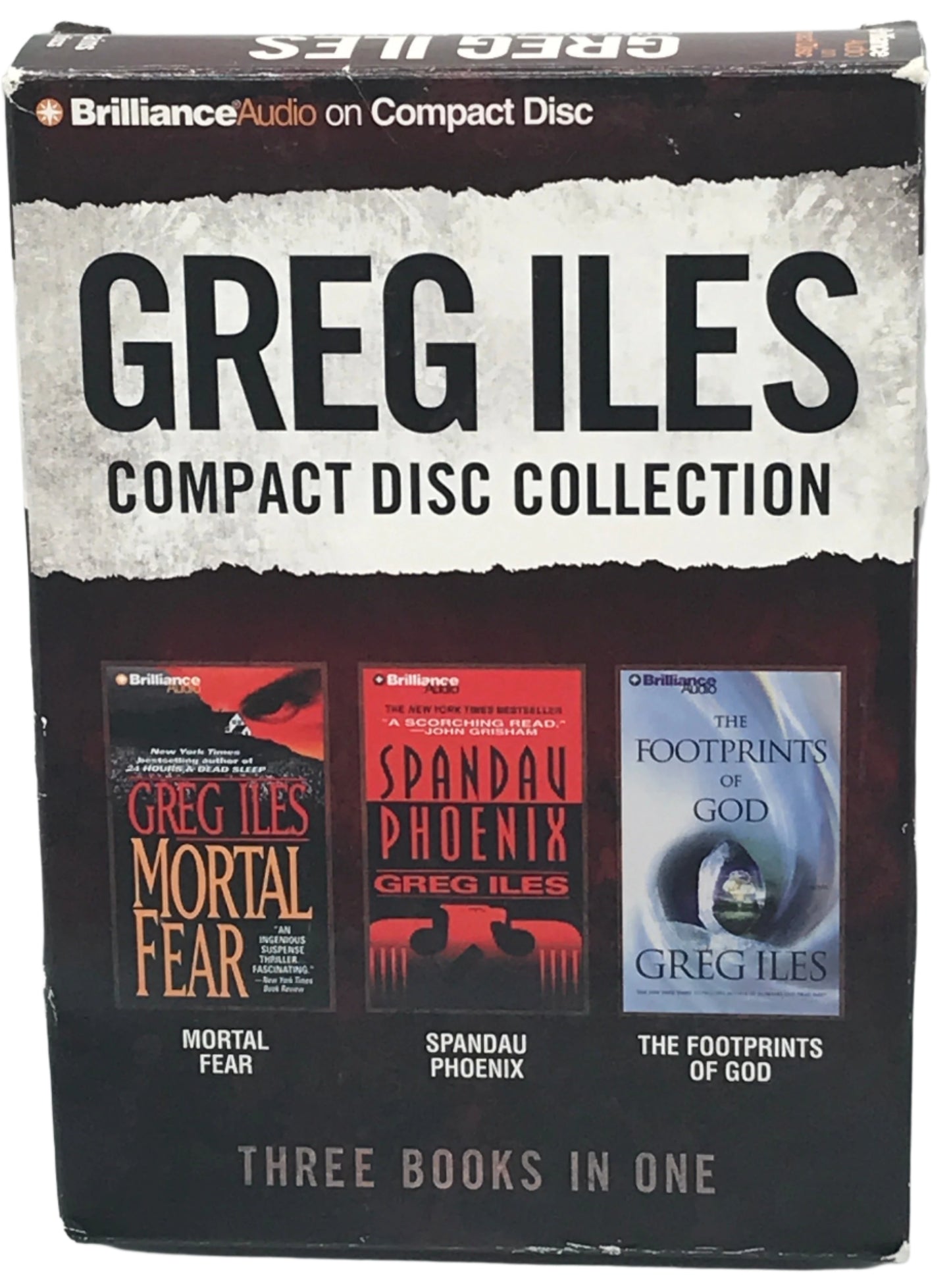 AUDIO BOOK ON CD - GREG ILES - 3 Book COLLECTION