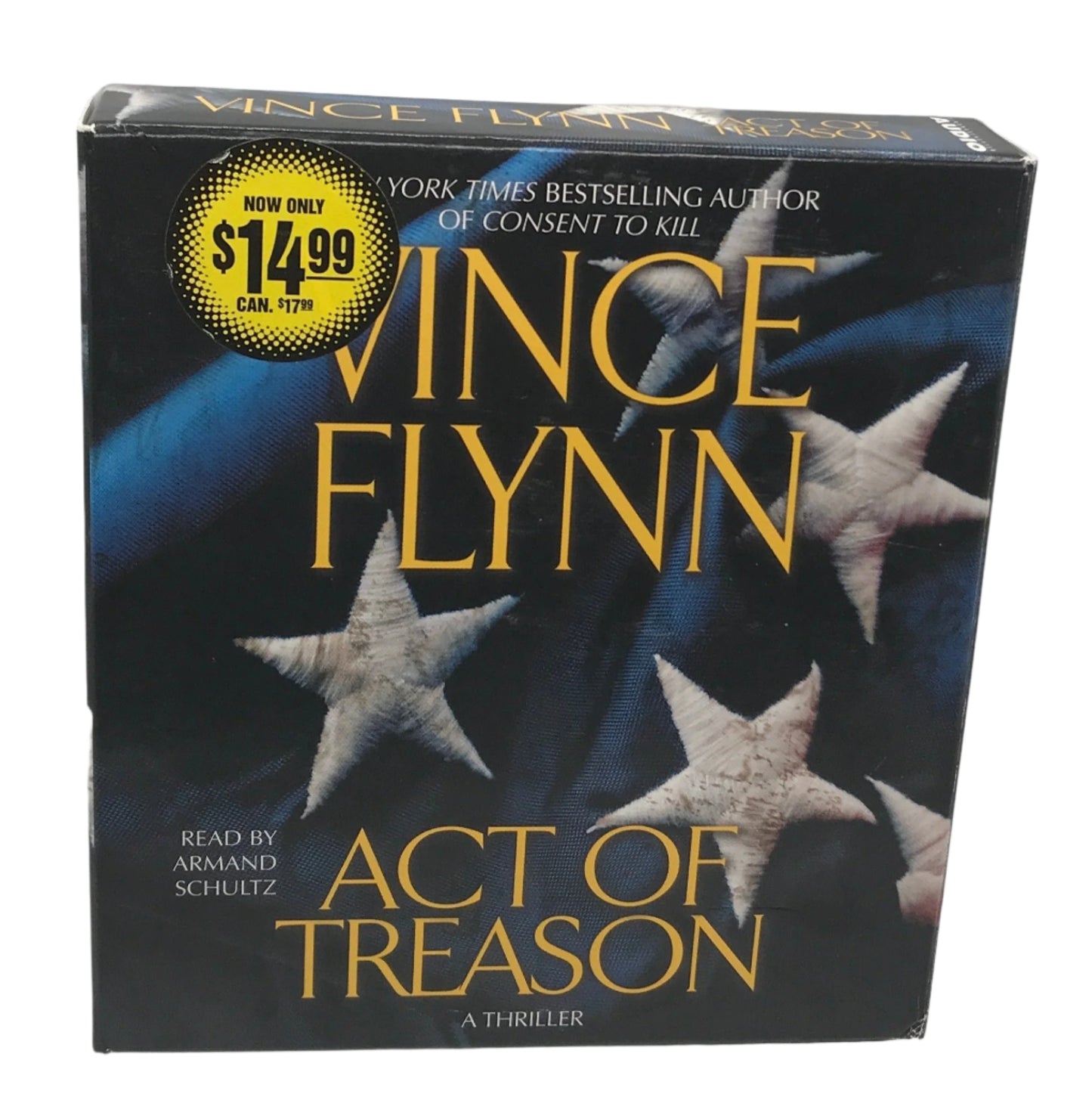 AUDIO BOOK ON CD - VINCE FLYNN - Act of Treason