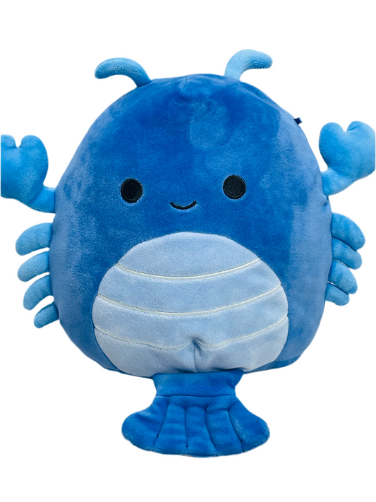 Squishmallows 8" Lobert Blue Lobster LT WEAR Freshly Laundered