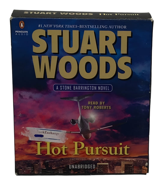 AUDIO BOOK ON CD - STUART WOODS - Hot Pursuit