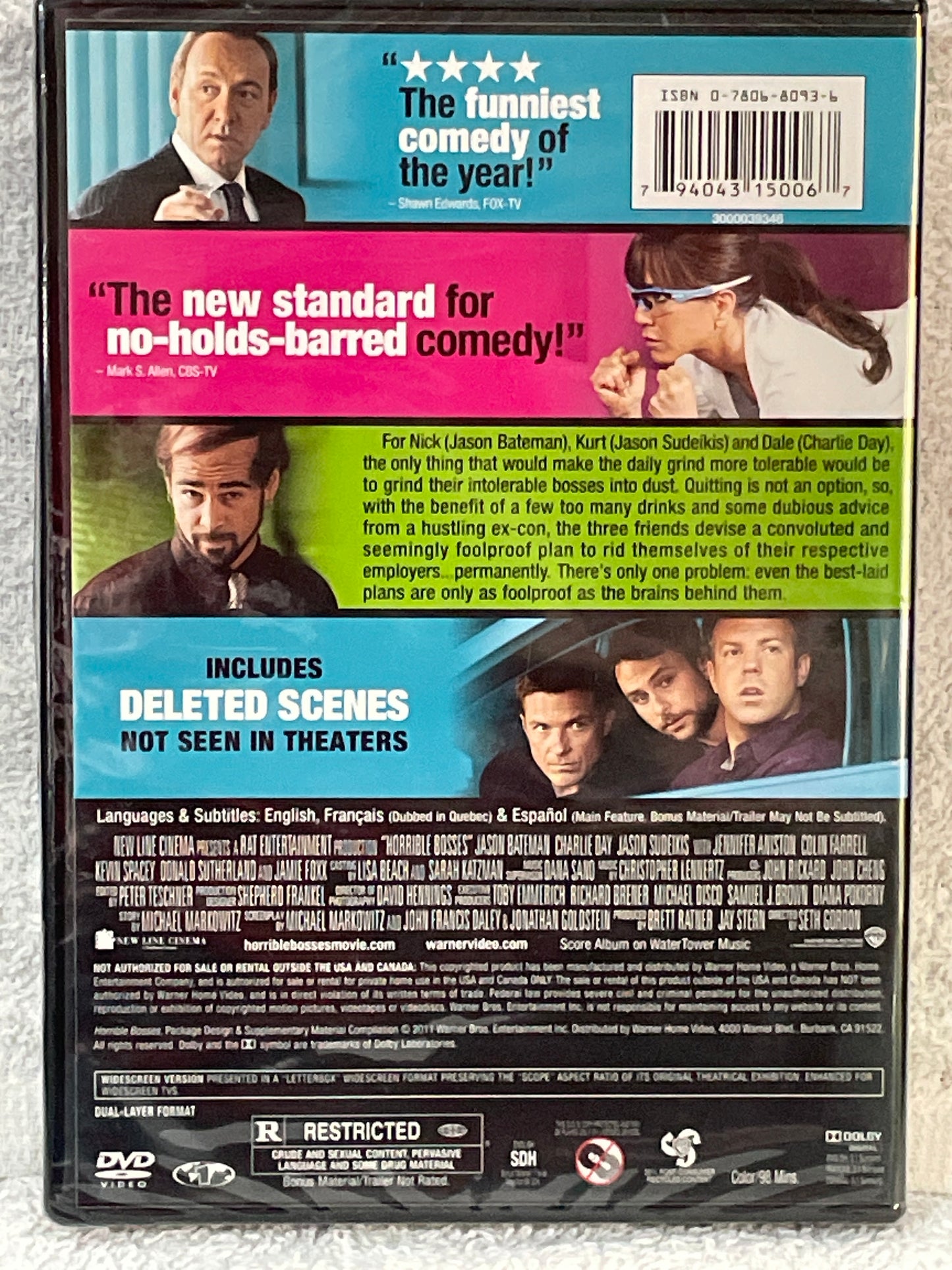 NEW UNOPENED Horrible Bosses