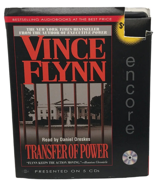 AUDIO BOOK ON CD - VINCE FLYNN - Transfer of Power