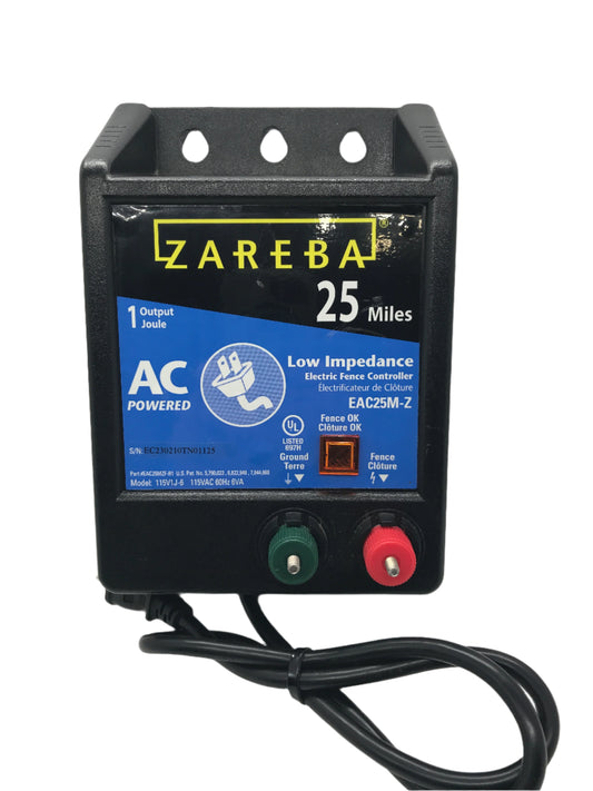 Zareba (TESTED for POWER) 25 Mile Fence Charger