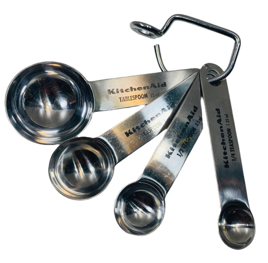 KitchenAid LT WEAR Stainless Steel Measuring Spoon Set 4 pcs