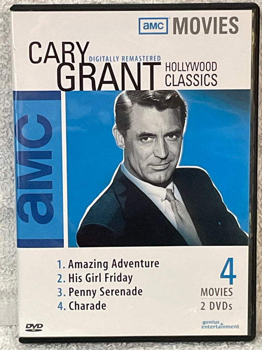 Hollywood Classics Cary Grant 4 Movies 2 DVDs Amc Movies