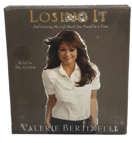 AUDIO BOOK ON CD - VALERIE BERTINELLI - Losing it