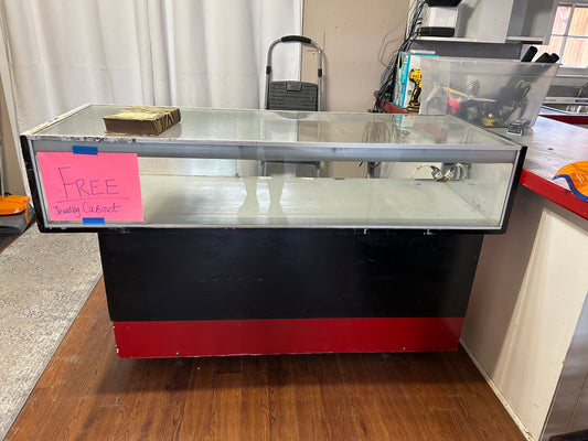 FREE jewelry cabinet on casters