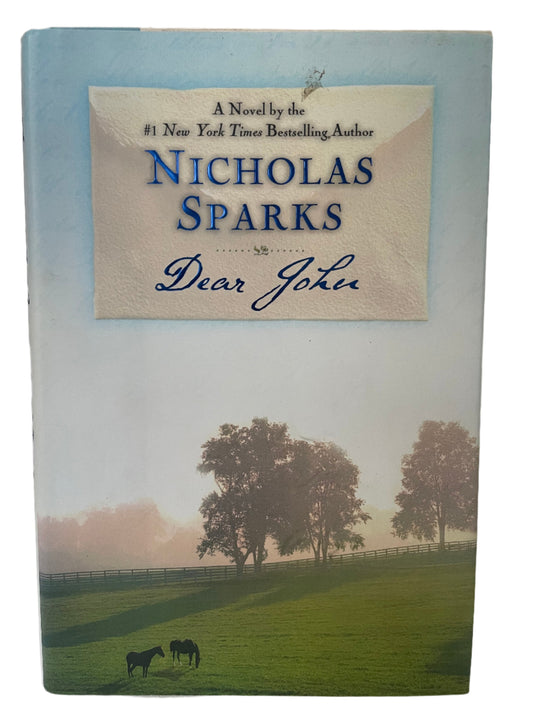 Nicholas Sparks Hard Cover Book DEAR JOHN