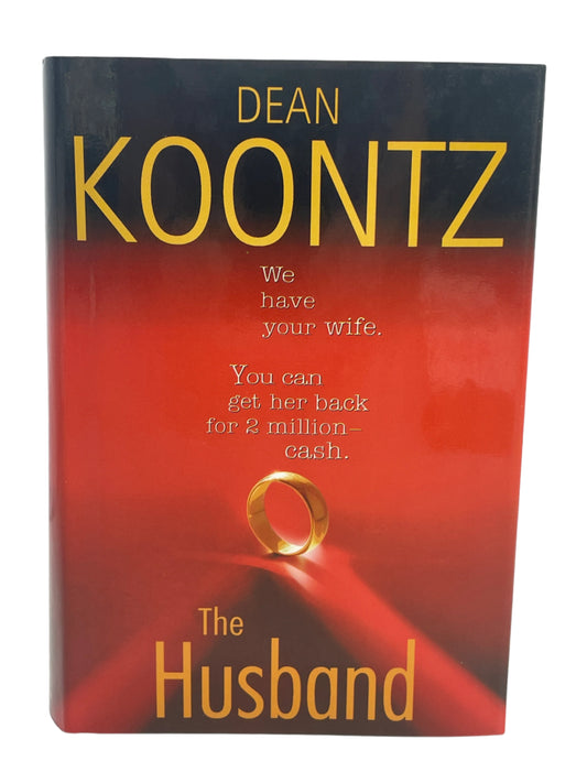 Dean Koontz Hard Cover THE HUSBAND Large Print