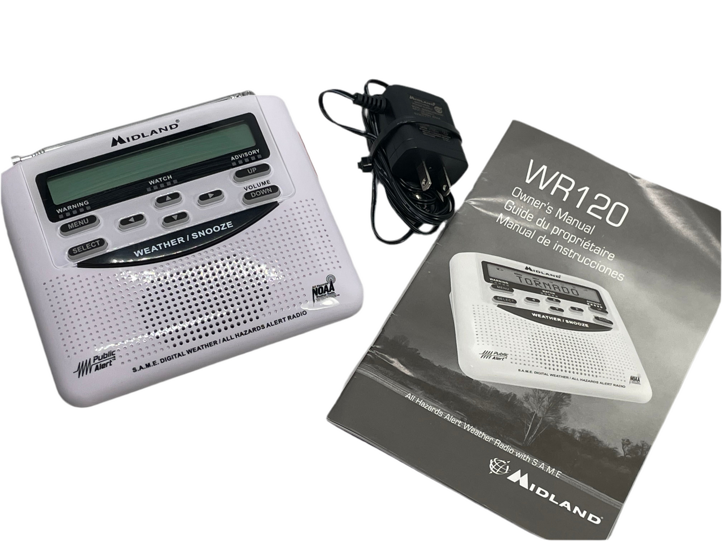 FULLY TESTED Midland Public Alert  NOAA Weather Radio