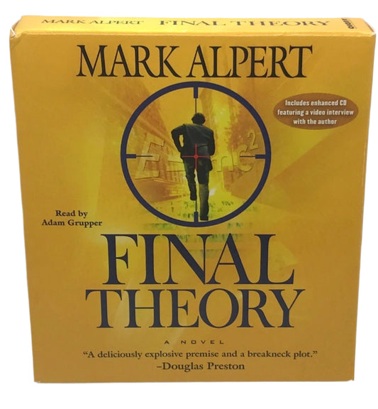 AUDIO BOOK ON CD - MARK ALPERT - Final Theory