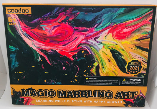 NEW! Coodoo Magic Marbling Art Kit