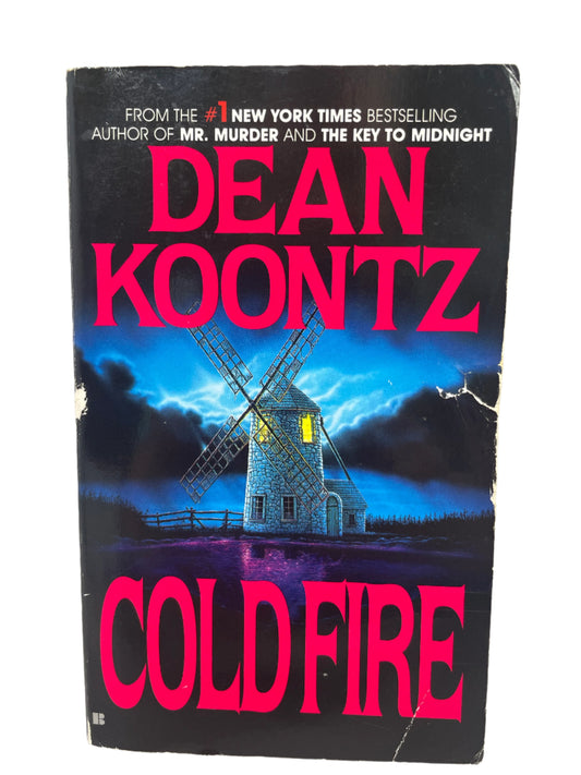 Dean Koontz Soft Cover COLD FIRE