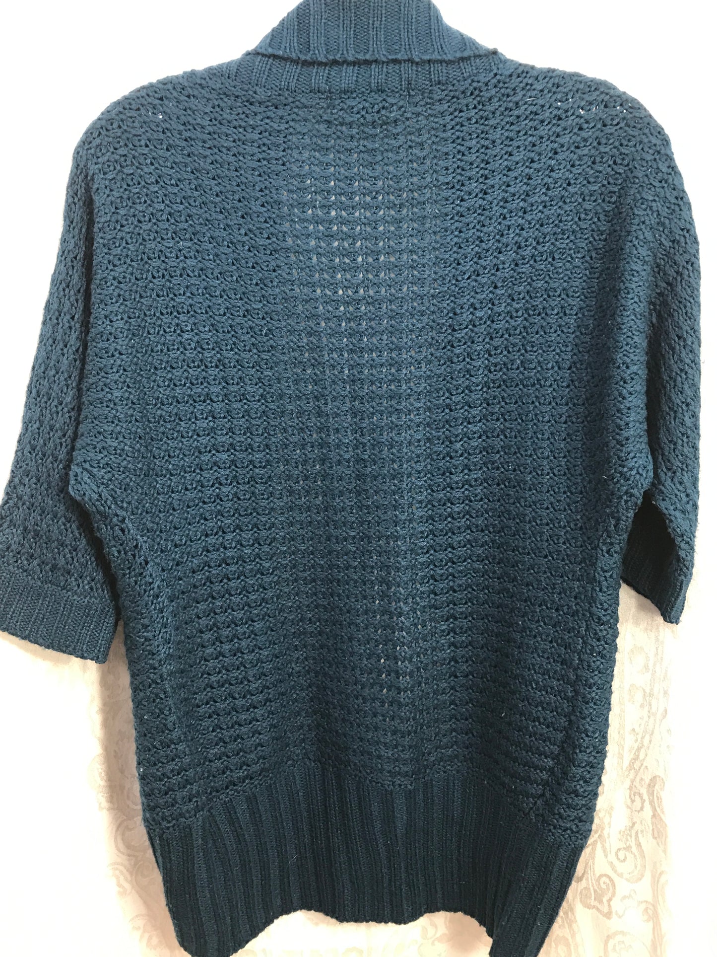 Forever 21 Dark Teal half Sleeve Cardigan Sweater Ladies SP