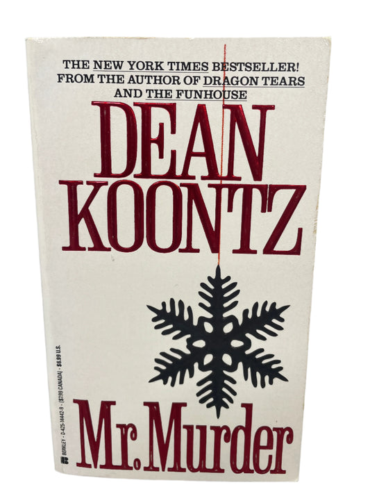 Dean Koontz Soft Cover MR. MURDER