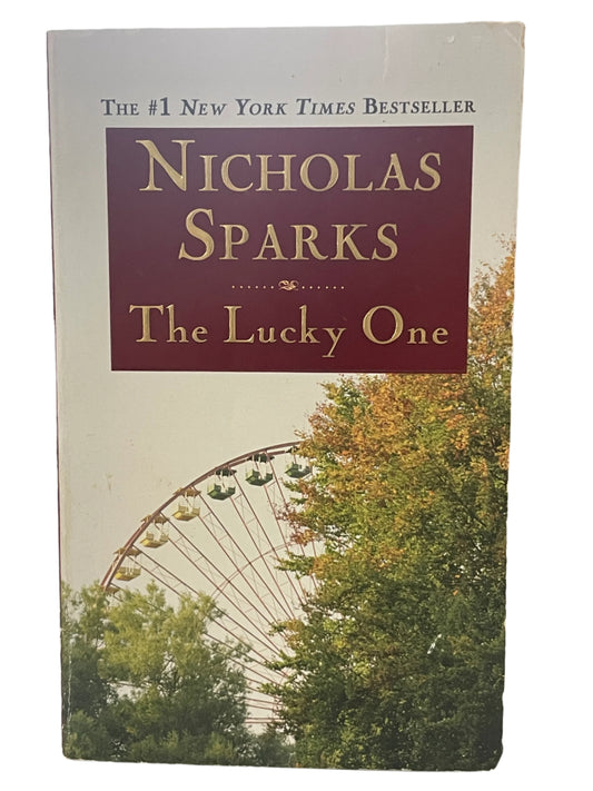 Nicholas Sparks Soft Cover Book THE LUCKY ONE