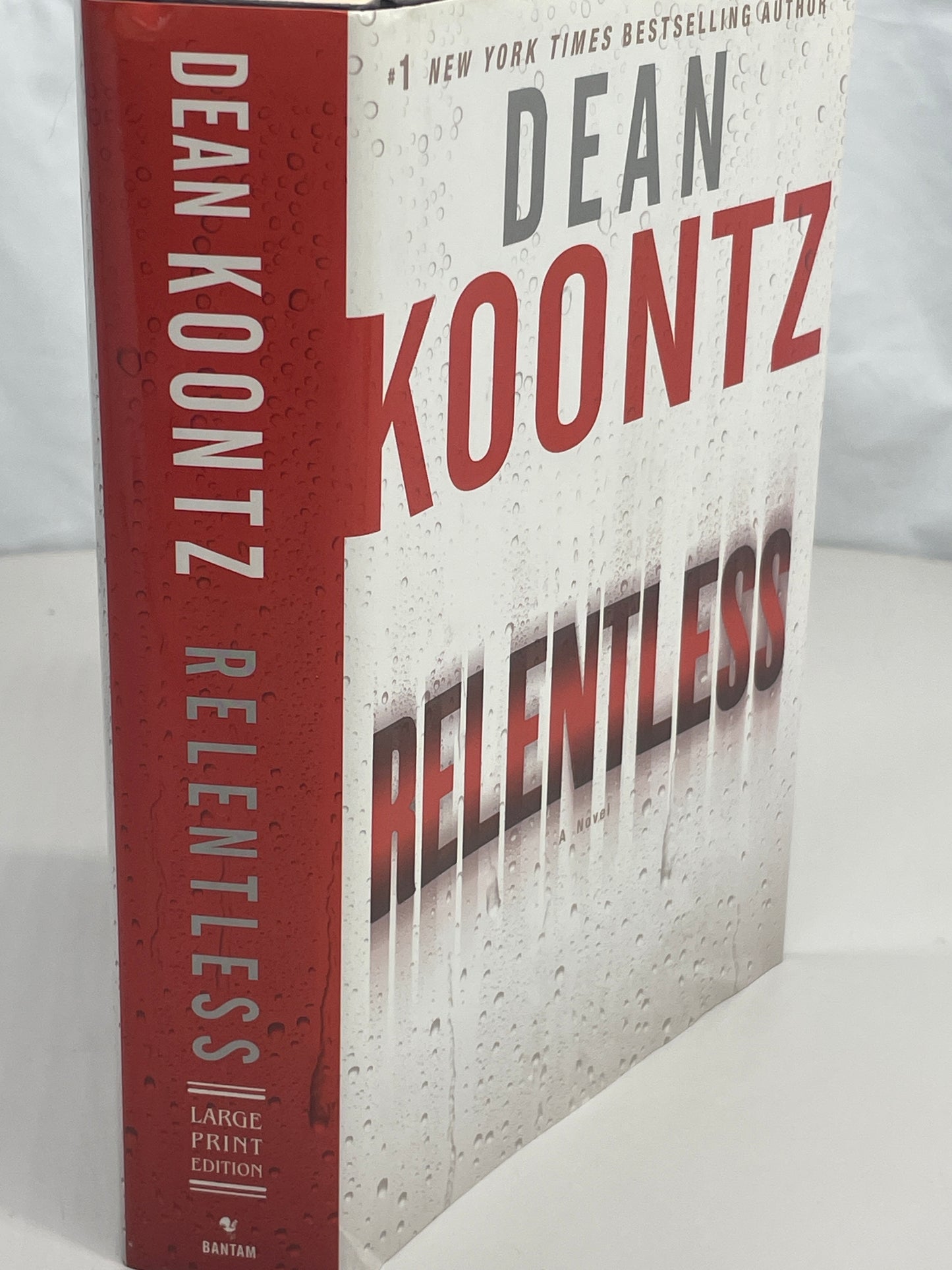 Dean Koontz Hard Cover RELENTLESS Large Print