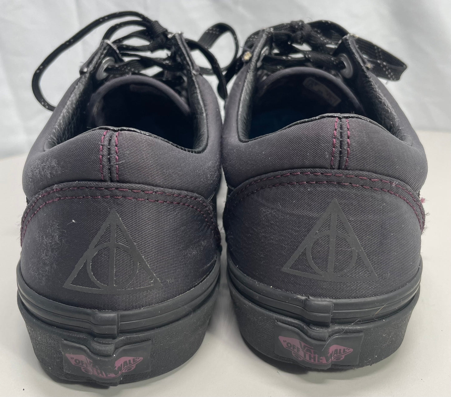 Vans Off The Wall Shoes X Harry Potter Deathly Hallows Old Skool Shoes M 7.5 / W 9