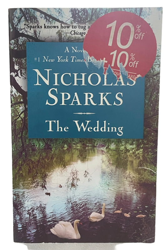 Nicholas Sparks Soft Cover Book THE WEDDING