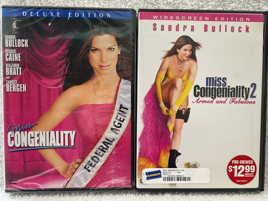 2 Movie Set: Miss Congeniality 1 & 2