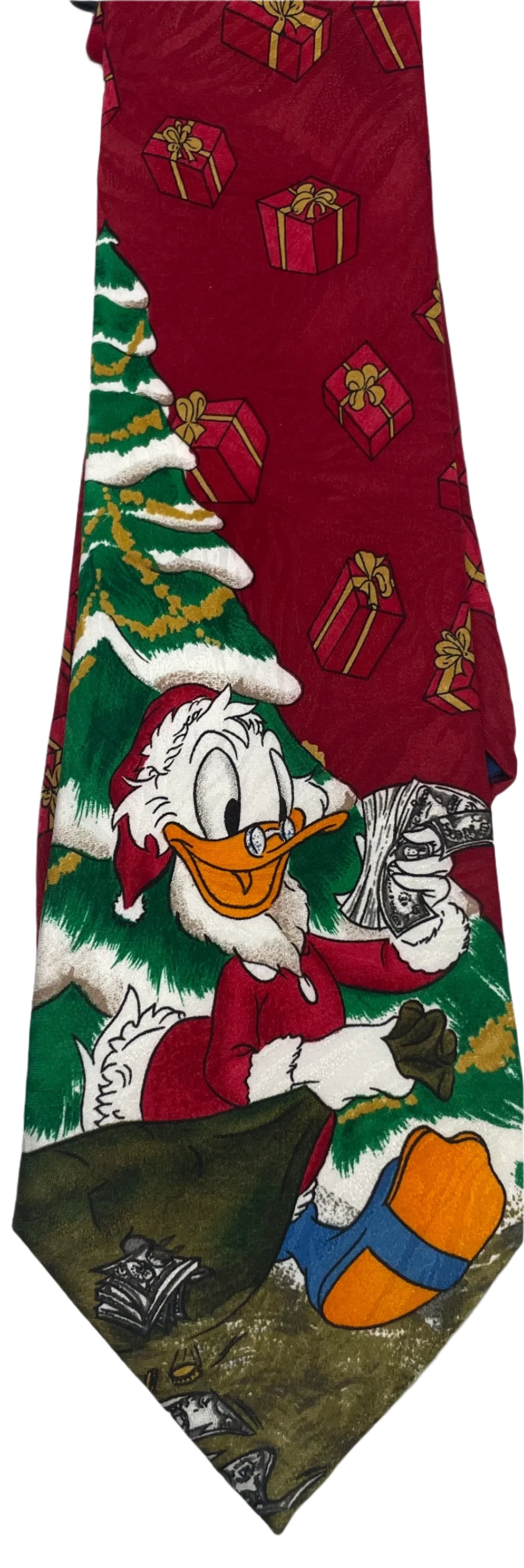 Vintage Disney Donald Duck Christmas Tie