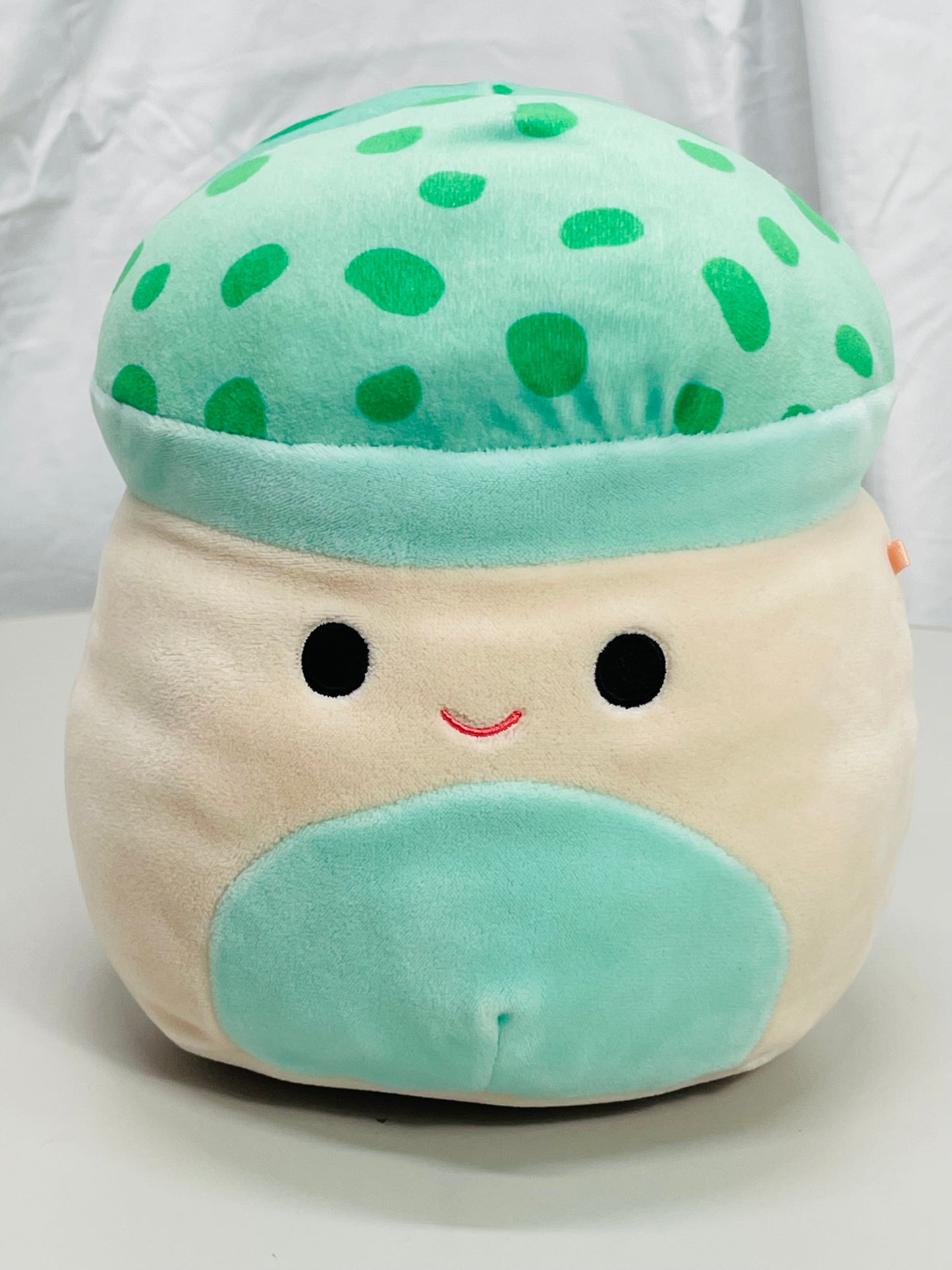 Squishmallows 8" Sydney Teal Green Mushroom LT WEAR Freshly Laundered