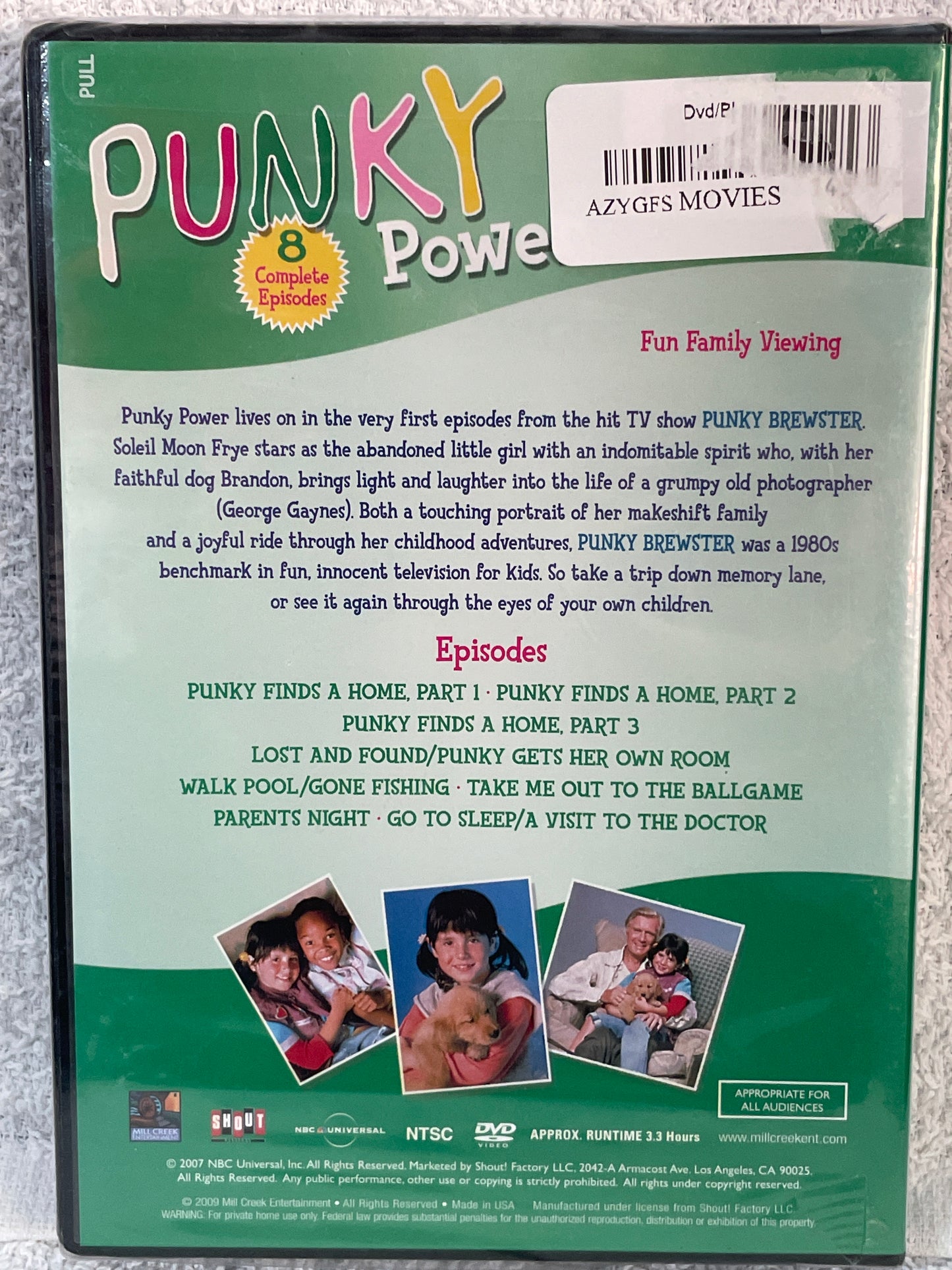 NEW UNOPENED Punky Brewster 8 Complete Episodes