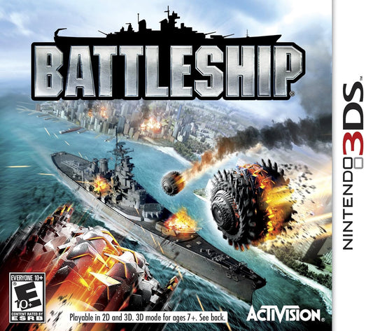 UNTESTED/NO BOX NINTENDO 3DS GAME  - Battleship