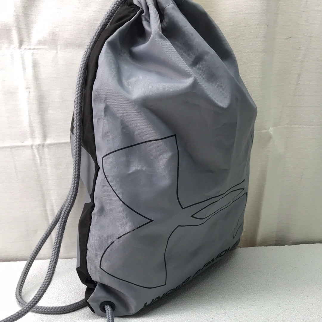 Under Armour Cinch Bag Gym Bag Gray Black