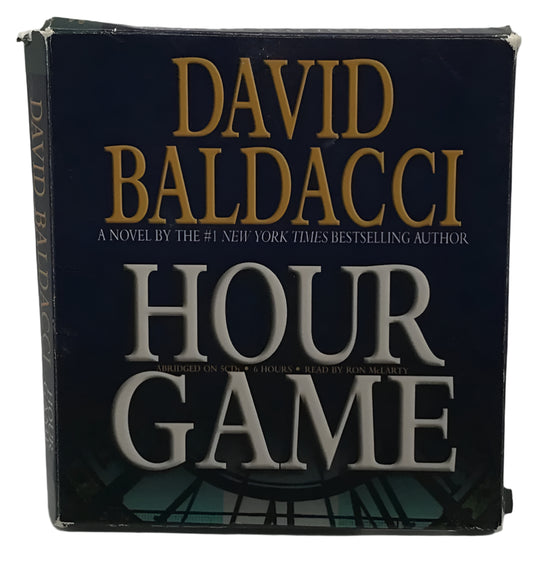 AUDIO BOOK ON CD - DAVID BALDACCI - Hour Game