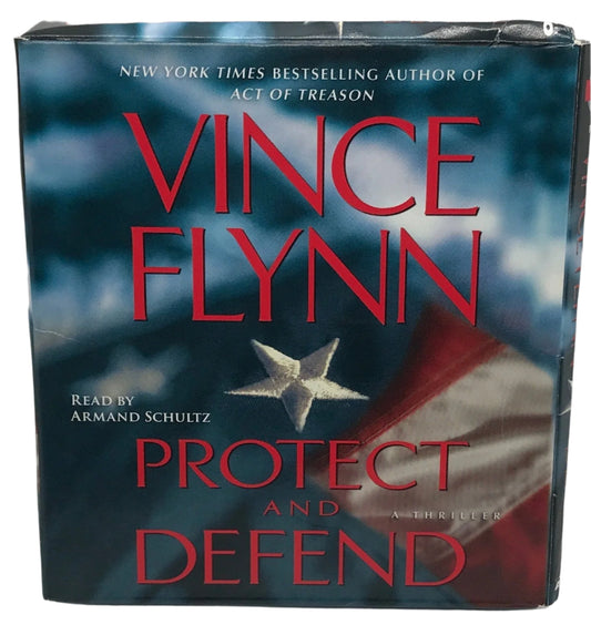 AUDIO BOOK ON CD - VINCE FLYNN - Protect and Defend