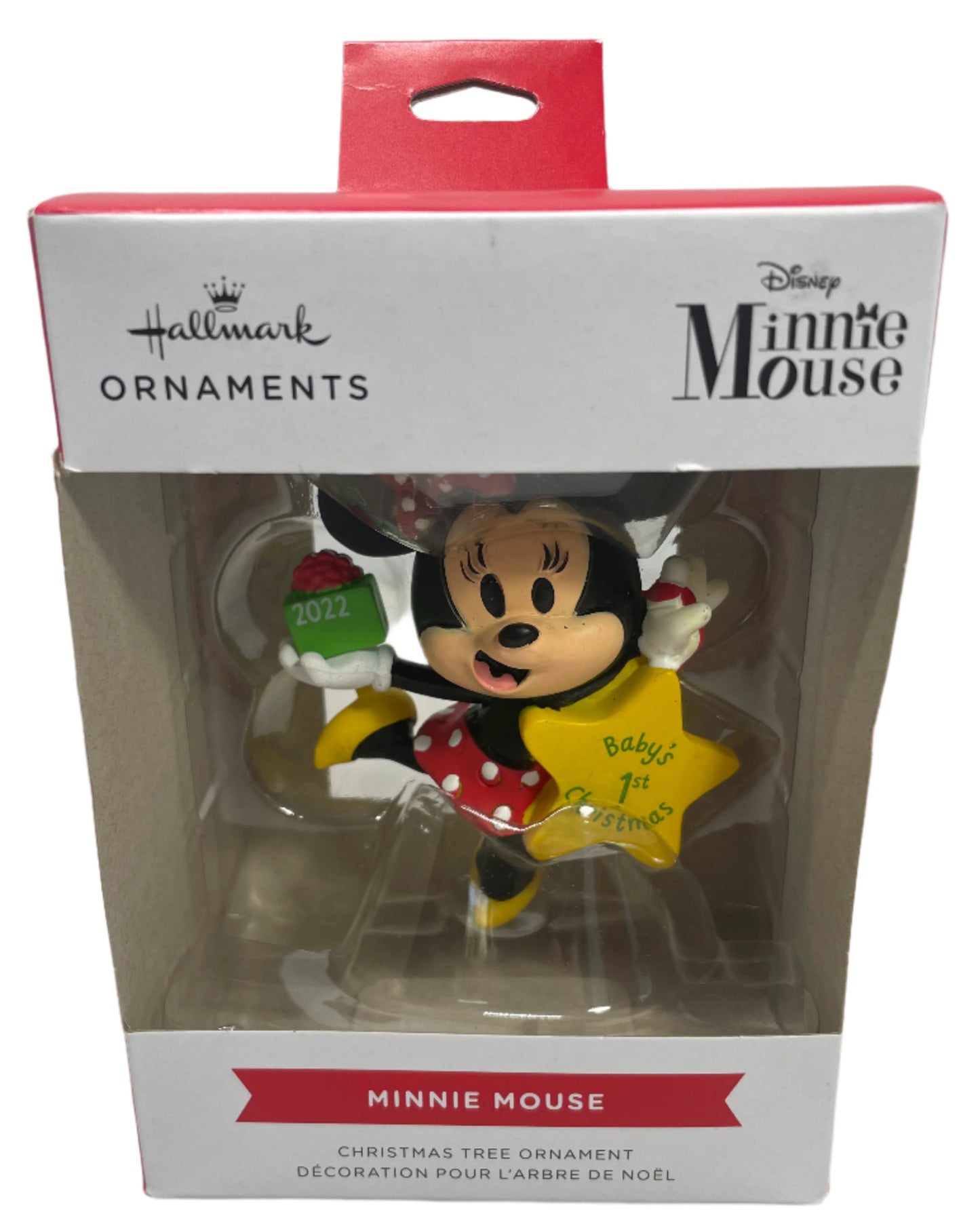 Hallmark NIB Disney Minnie Mouse Ornament