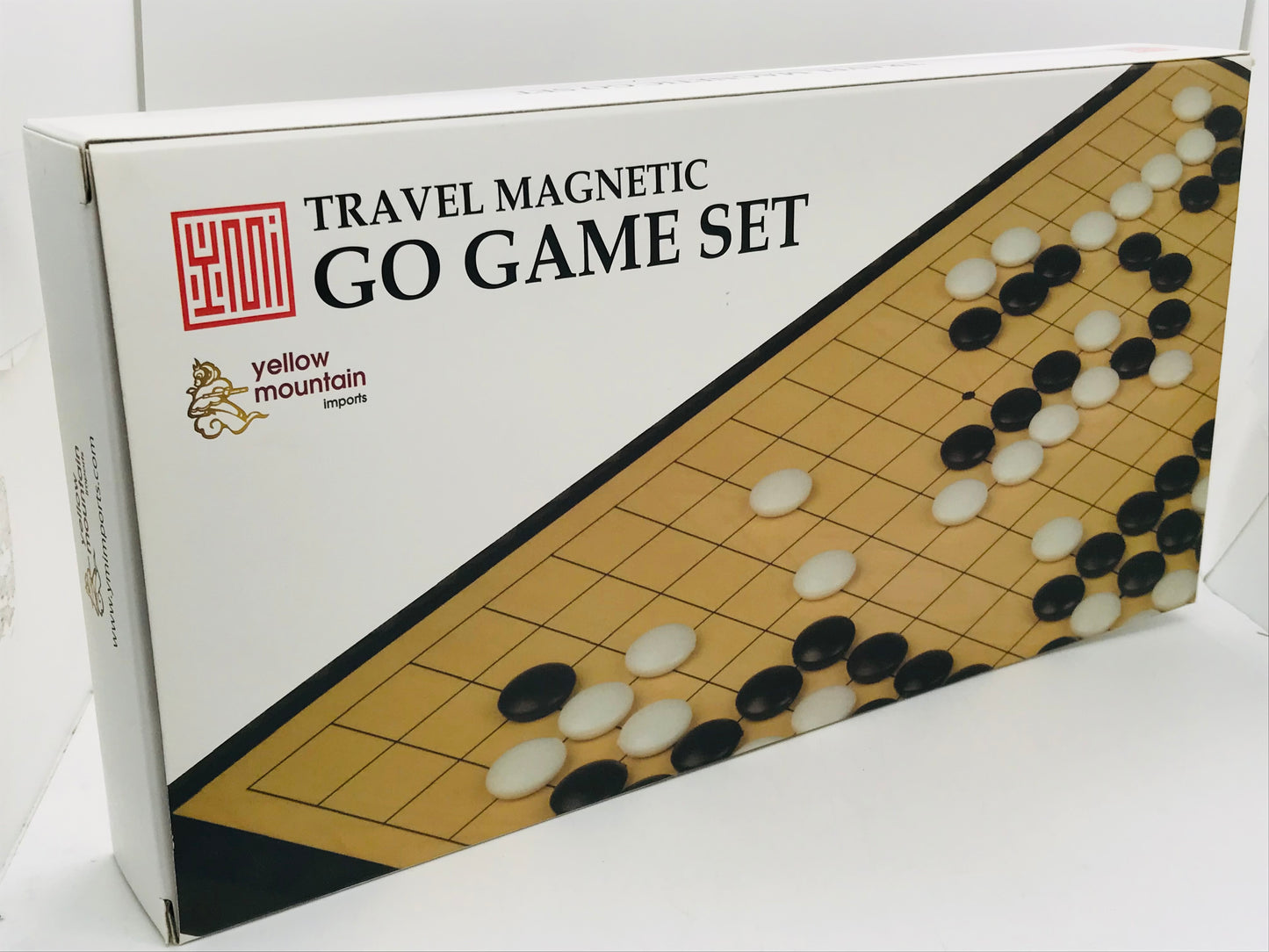 Yellow Mountain Travel Magnetic Go Game Set COMPLETE