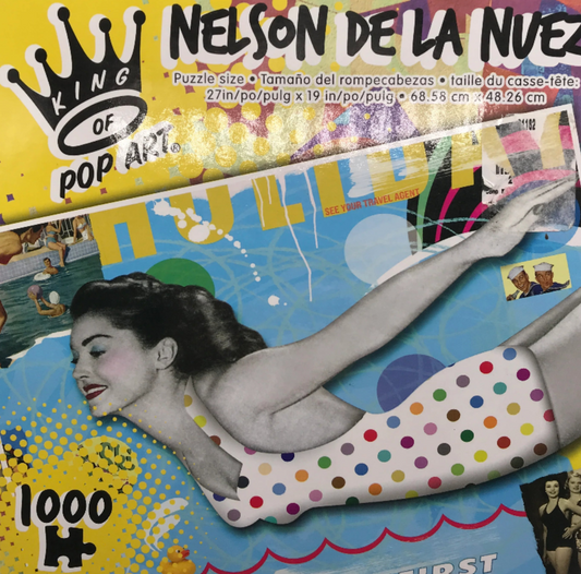 Nelson De La Nuez UNCOUNTED King Pop Art Madonna Puzzle 1000 pcs