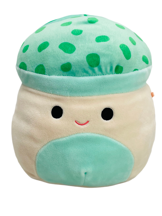 Squishmallows 8" Sydney Teal Green Mushroom LT WEAR Freshly Laundered