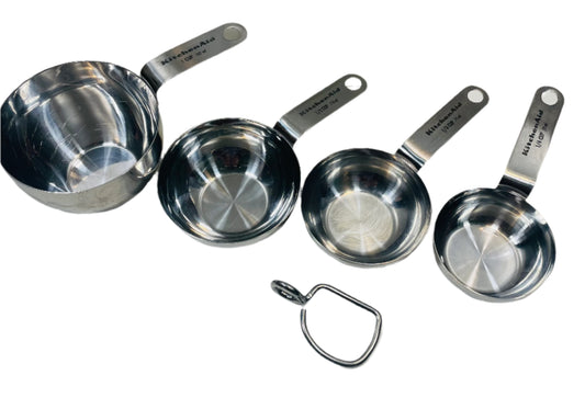 KitchenAid LT WEAR Stainless Steel Measuring Cup Set 4 pcs