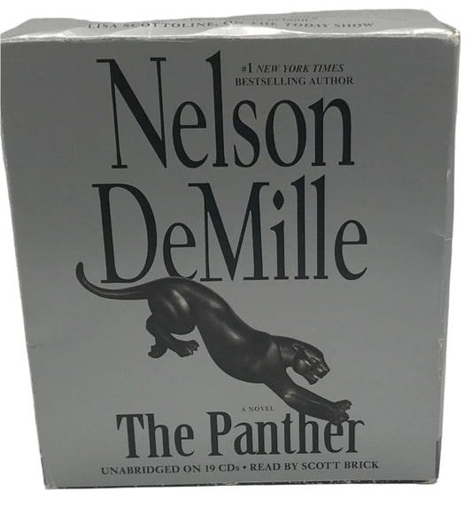 AUDIO BOOK ON CD - NELSON DeMille - The Panther