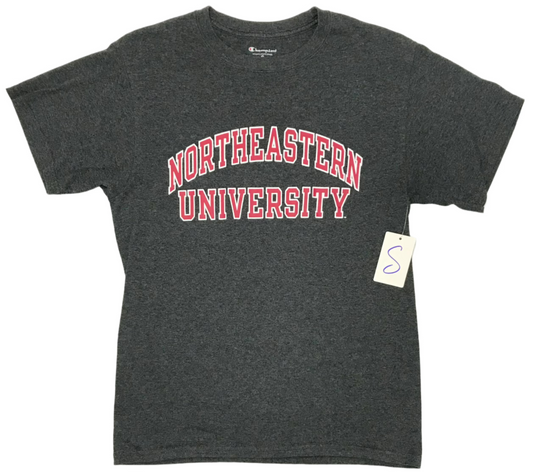 Champion Northeastern University Grey Shirt Mens S